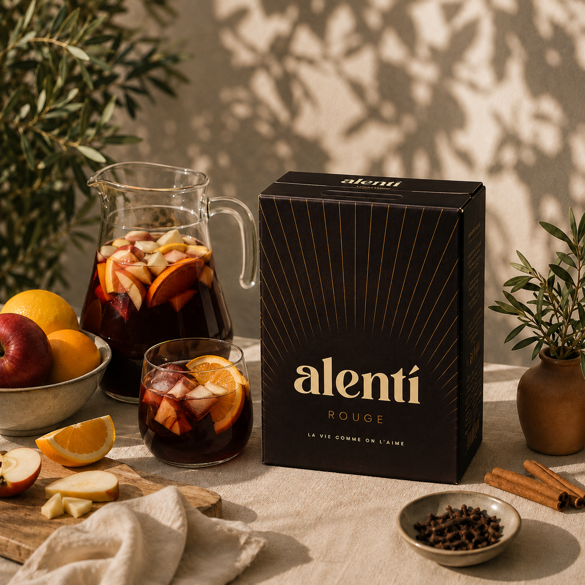 sangria vin rouge alenti
