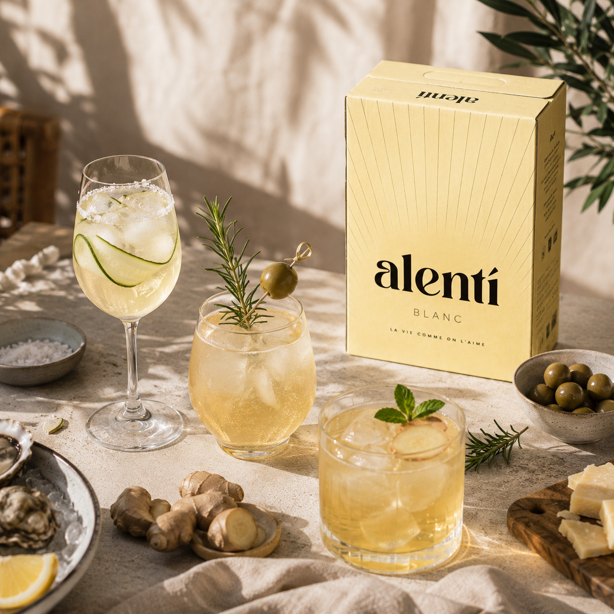 sucré salé vin blanc alenti