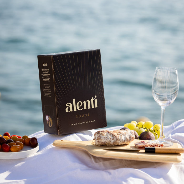Alentí Rouge, cubi chic de vin rouge 3 L (équivalent 4 bouteilles)